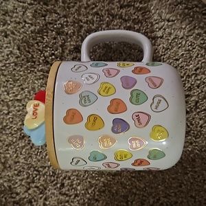 Valentines hearts cup